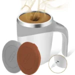 ONE Click tea self stirring mug