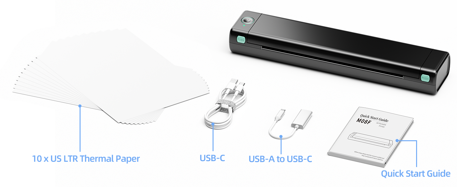 Content of a Pack of bought wireless printer