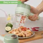 ELECTRIC VEGETABLE CUTTER 4 in 1