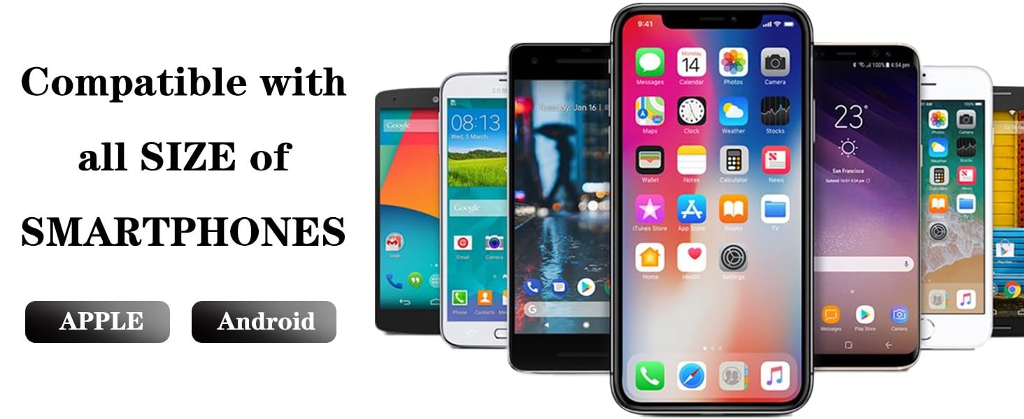 Phone screen magnifier compatible with all kinds of smartphone