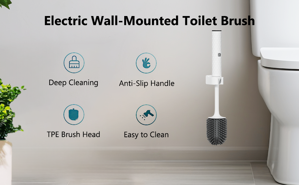 Features of an electric toilet brush