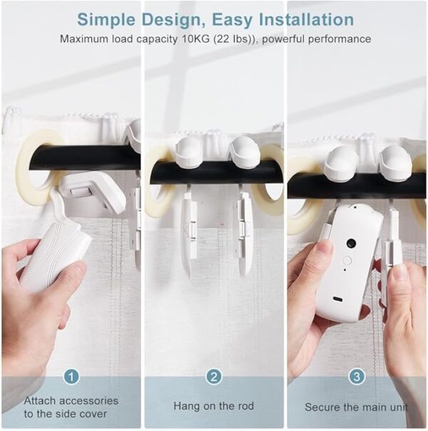 Simple installation smart curtain opener