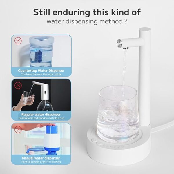 Moving Smart table water dispenser