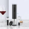 sizes-of-an-electric-wine opener vacuum stopper wine pourer and coil stopper