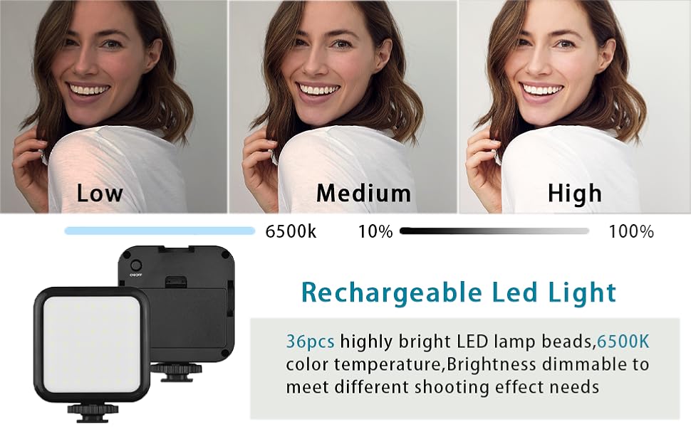 video making kit LED light